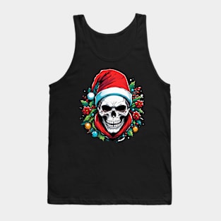 Christmas Skull Tank Top